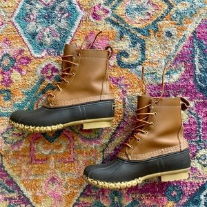 Women’s Bean Boots 8” tan/brown